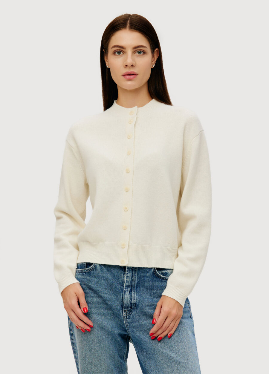 JACKET MILK lambswool button-front 6071-Collections_Jackets & Cardigans_1
